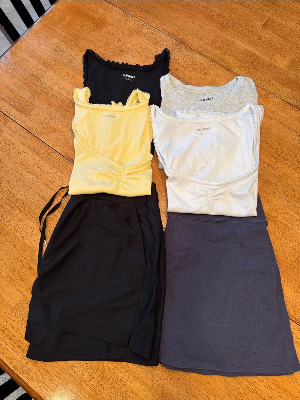 Old Navy Tank Tops and Skirts & shorts - Bundle of 6